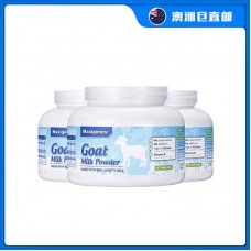 【澳洲直邮包邮】Maxigenes 美可卓 成人山羊奶粉 400克x3罐/箱（3岁以上适用）【新疆、西藏、内蒙古、青海、宁夏、海南、甘肃，需加收运费】